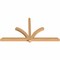 Ekena Millwork Redmond Smooth Timber Gable Bracket, Western Red Cedar, 84"W x 45"H x 3 1/2"D x 3 1/2"F, 13/12 Pitch GBW084X45X0404RED00SWR - alternate 3